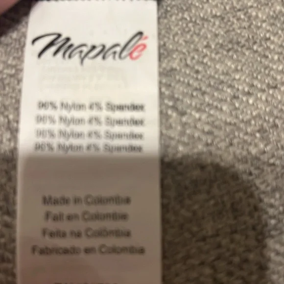 Yandy rave wear Mapale sheer black net bodysuit with built in red sequins stars - Picture 4 of 4